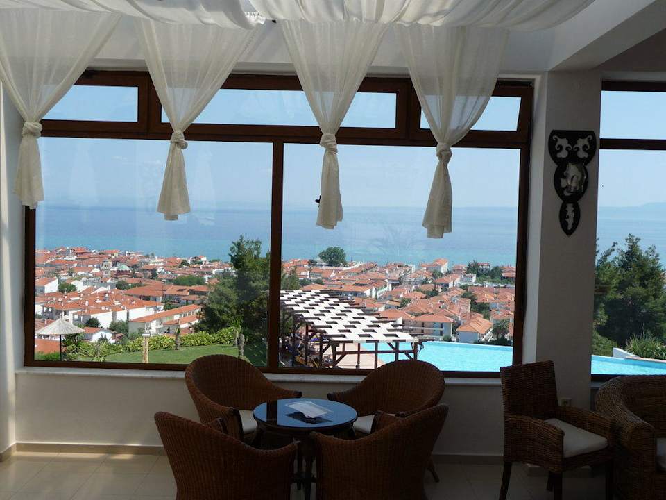 Aussicht aus dem Haupthaus Alia Palace