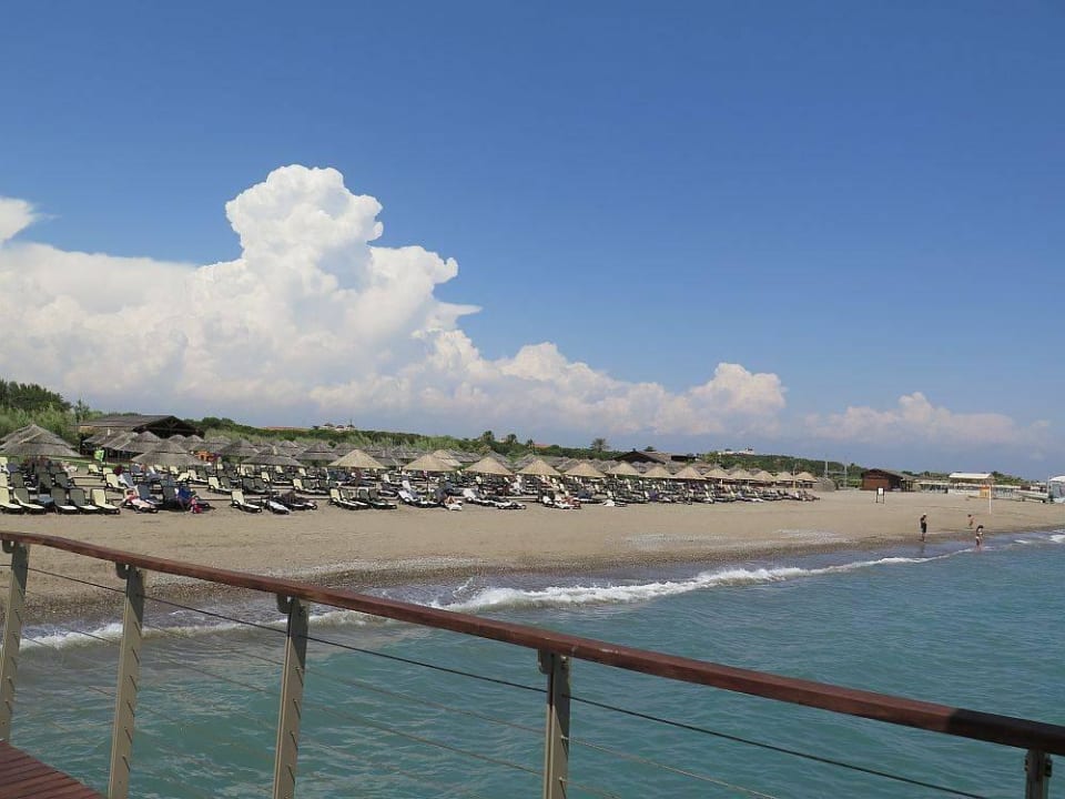 Blick zum Strand Gloria Serenity Resort