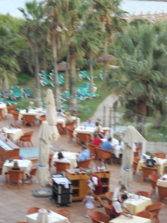 Frühstücksterrasse Playa Esperanza Resort