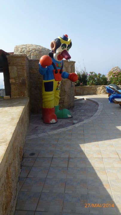 Dusche mit mehreren Duschköpfen Hotel Kalithea Horizon Royal