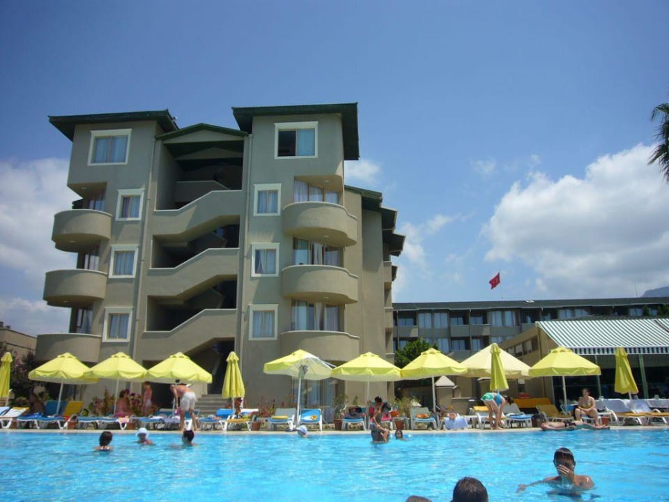 Hotel view from the beach Senza Sunset Beach Hotel