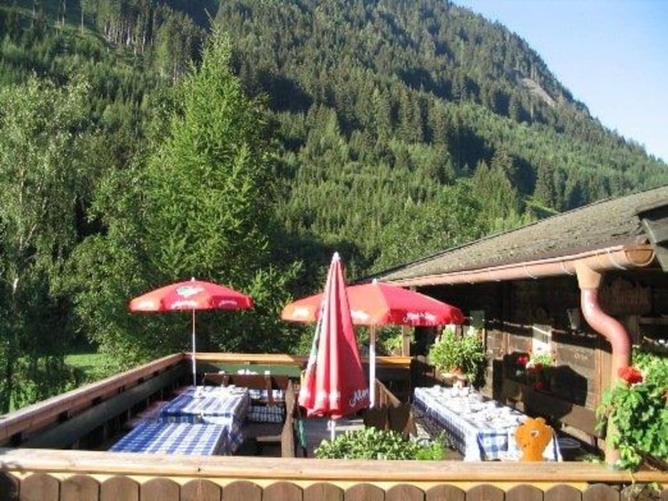 Terrasse Gasthof zur Schütt