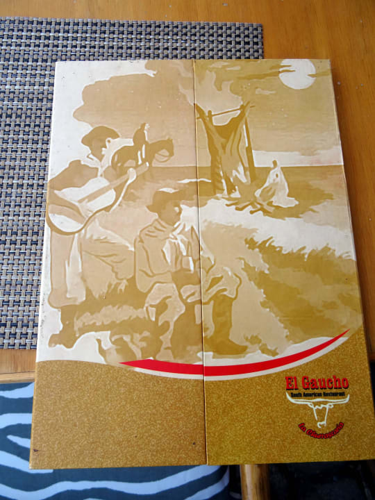 El Gaucho Menukarte Pickalbatros Citadel Resort