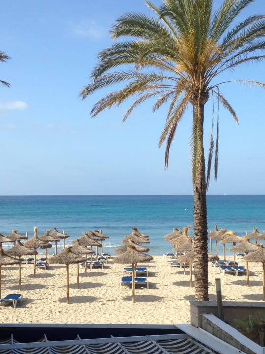 Blick vom Balkon Pension Maria Eugenia