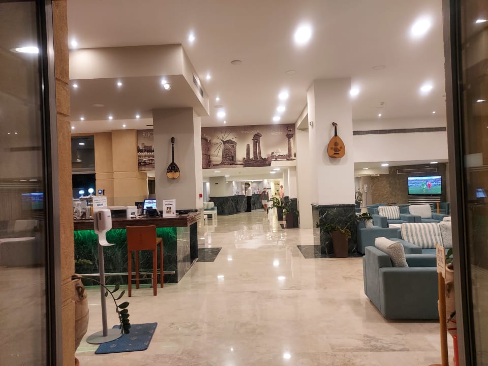 Lobby Ibiscus Hotel Rhodos
