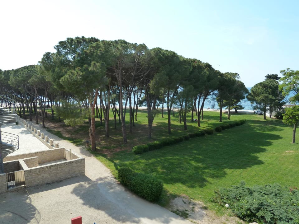 Ausblick vom Zimmer 218 Falkensteiner Hotel Adriana