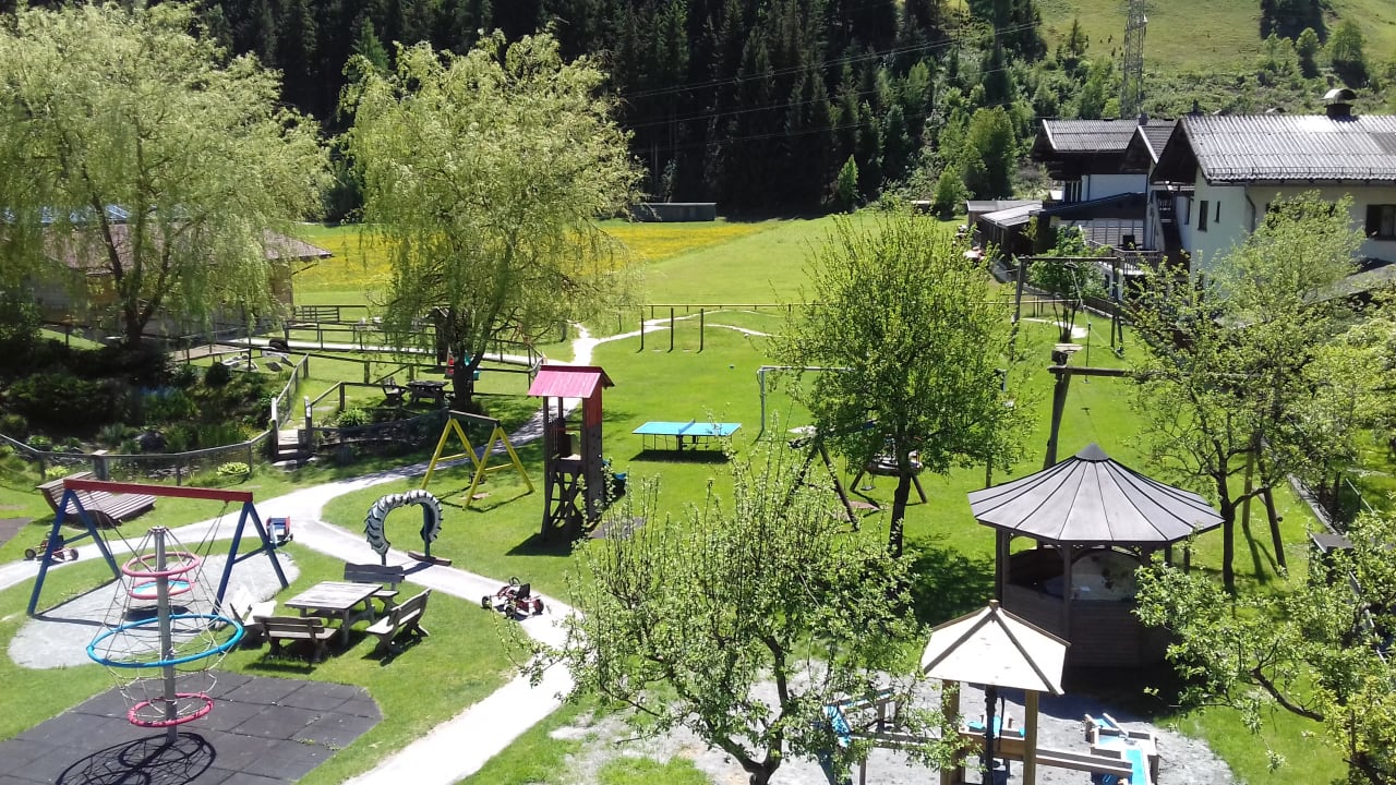 Gartenanlage Kinderhotel Felben