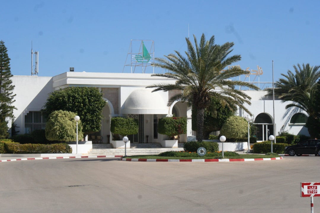 Auf der Anfahrt vorm Hotel El Mouradi Club Kantaoui