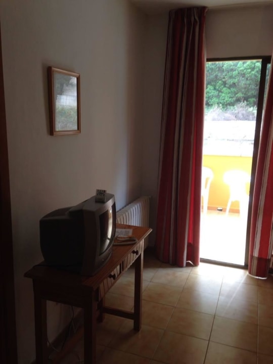 Blick in die Richtung des Balkones FLOR los Almendros Apartamentos