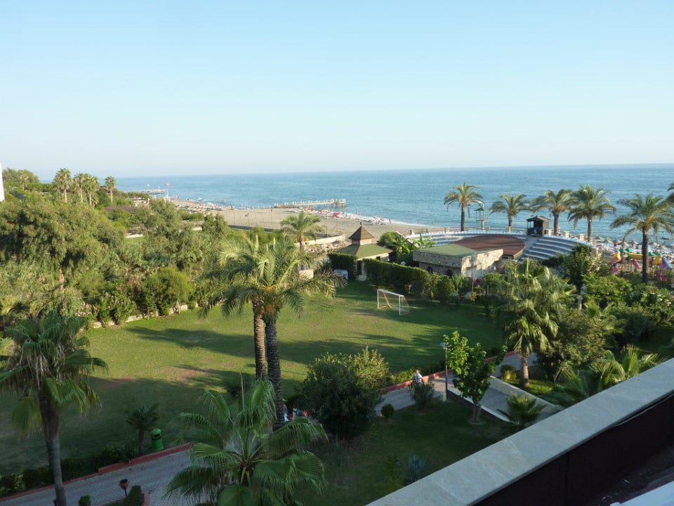Blick vom Balkon Saphir Hotel & Villas