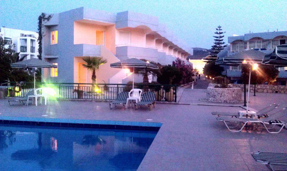 Vom Pool gesehen Hotel Kathrin Beach