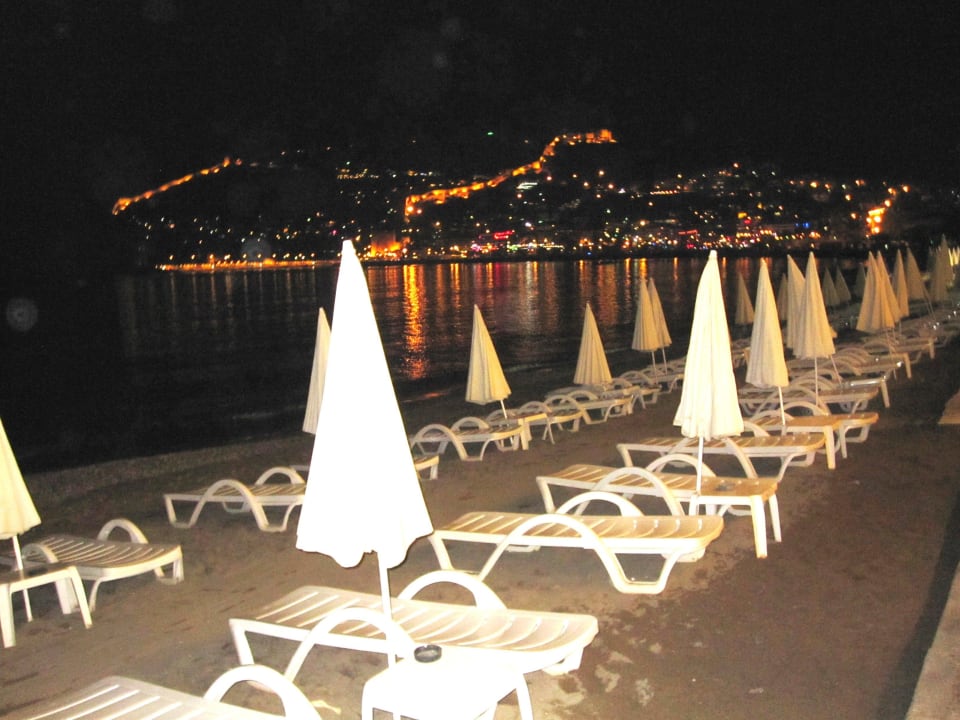 Strand bei Nacht Hotel Panorama