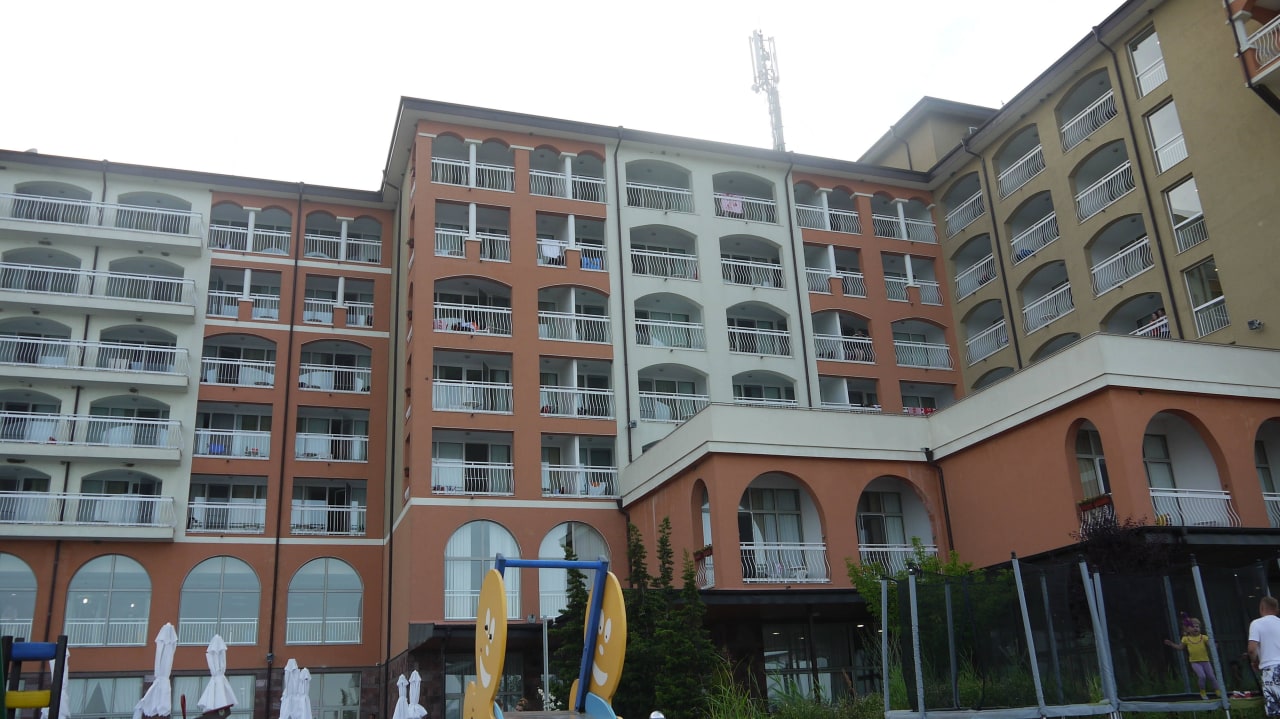 Vom Strand aus gesehen Sol Luna Bay