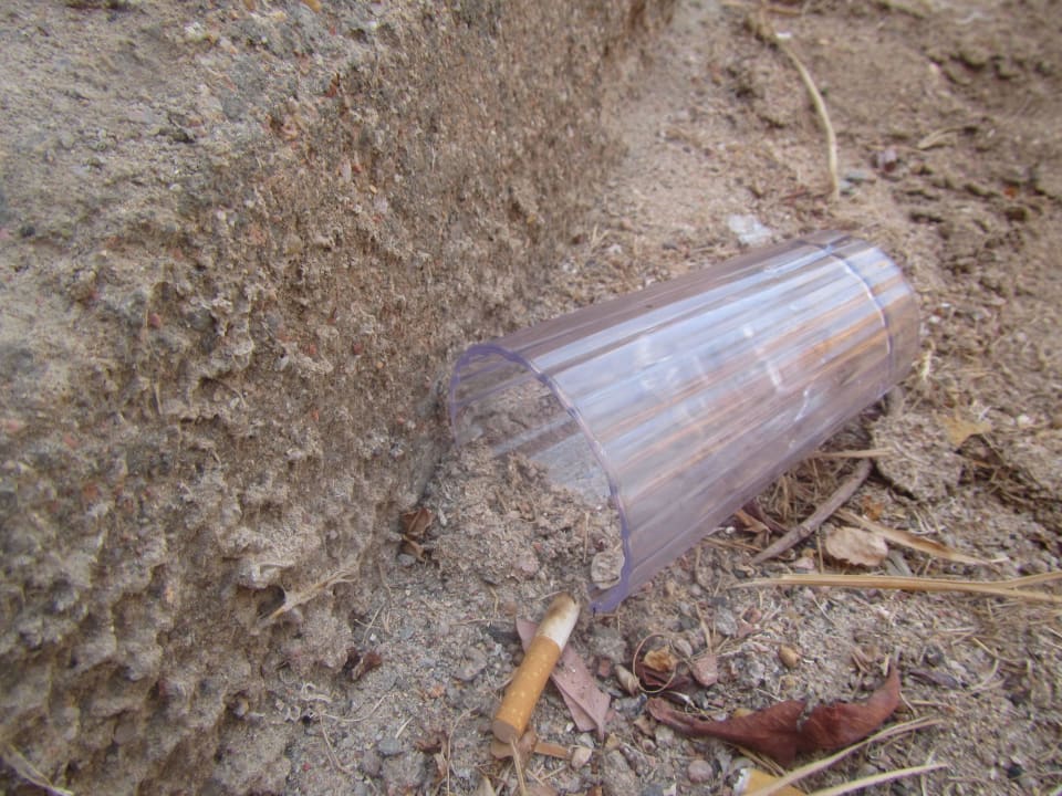 Aus Plastikgläser trinkt man Bier am Strand  Stella Beach Resort & Spa Makadi Bay