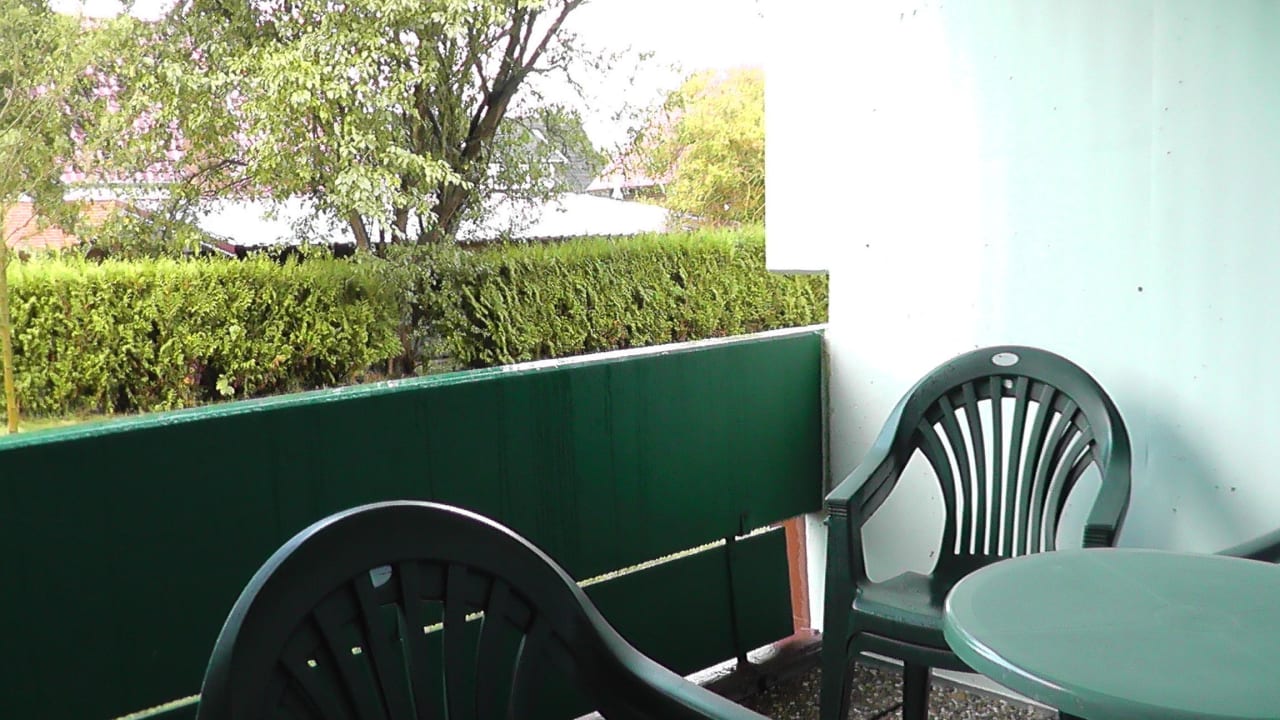 Balkon Ferienwohnung Aquantis Bensersiel