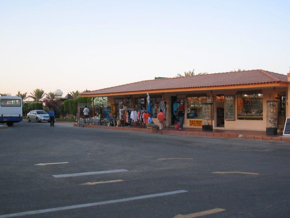 Ausgang / kleine Passage Geschäfte Pickalbatros Aqua Park Resort - Hurghada