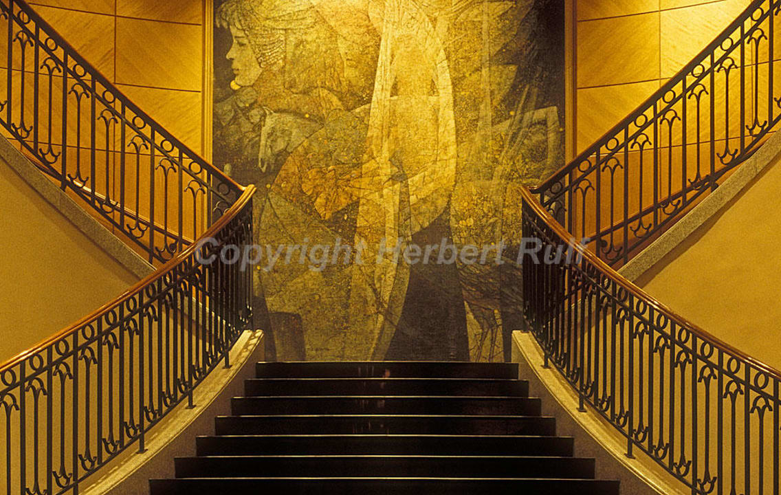 Innentreppe  Green Lake Hotel