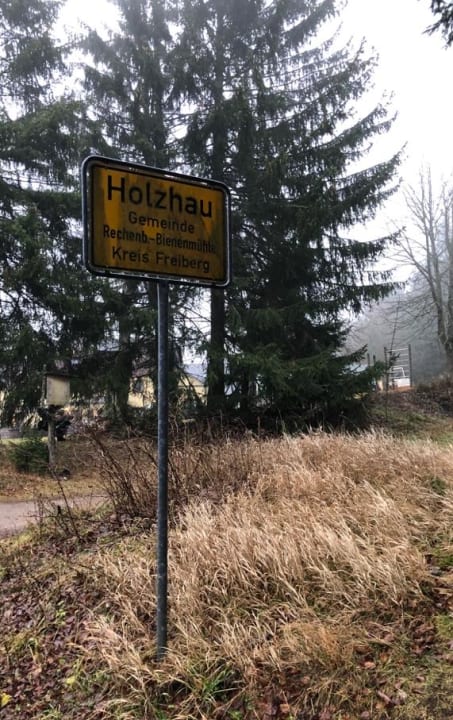 Außenansicht Fischerbaude Holzhau