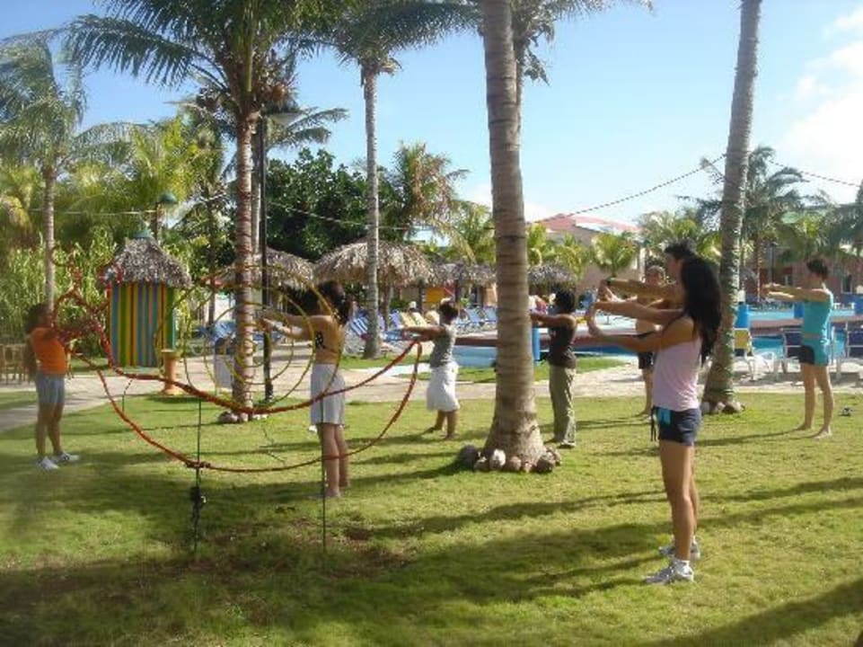 Stretching am Morge Sol Hicacos Varadero