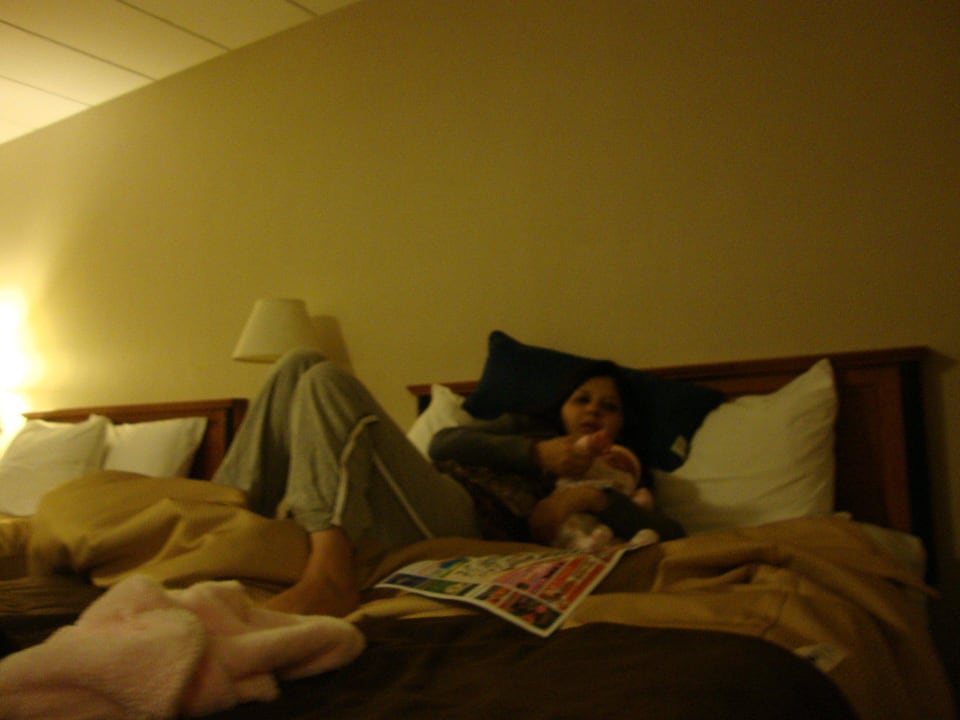 2 separate double beds Hotel Travelodge Clifton Hill