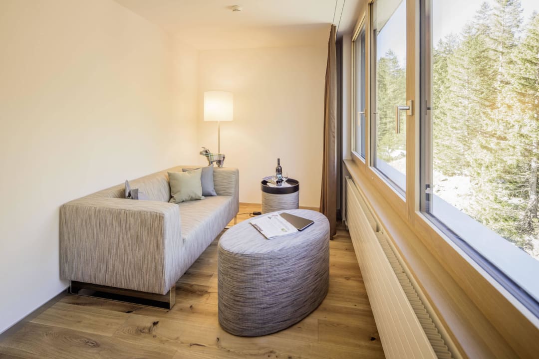 Sitzecke Juniorsuite Säntis - das Hotel