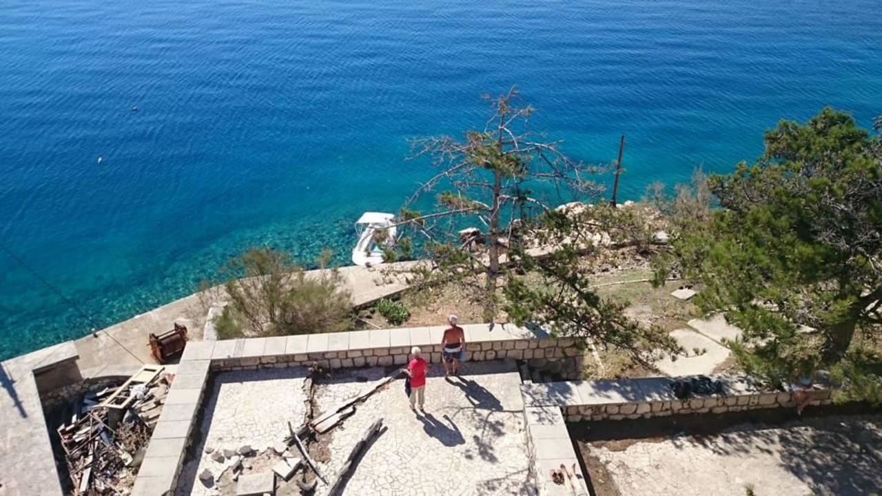 Ausblick von Gorli Otok Lopar Family Hotel