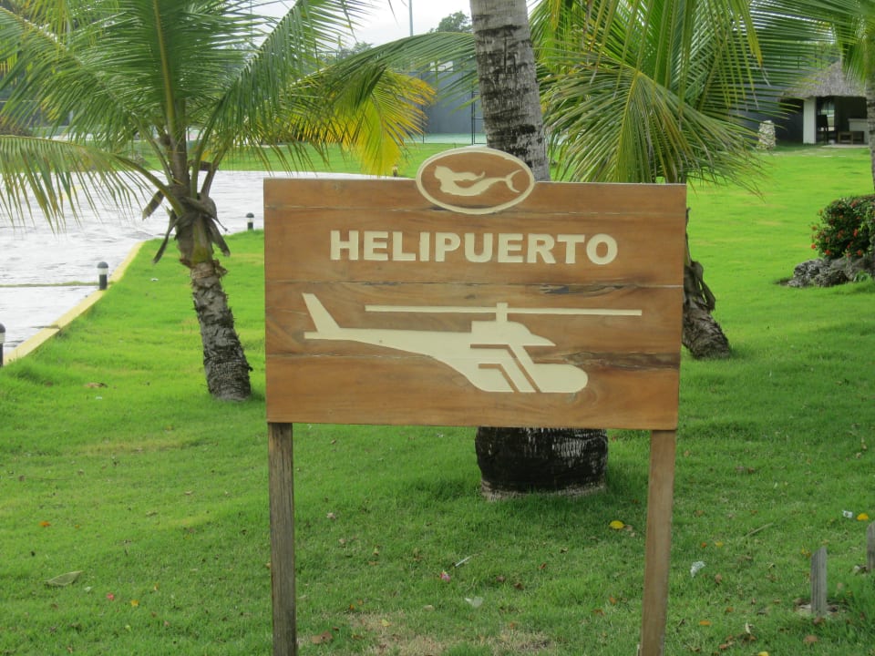 Hubschrauberlandeplatz Grand Sirenis Punta Cana Resort & Aquagames