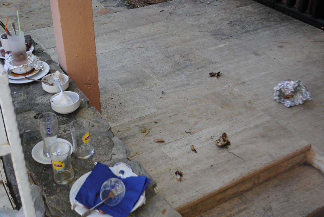 Das war vor unserem Zimmer Grand Yazici Club Marmaris Palace