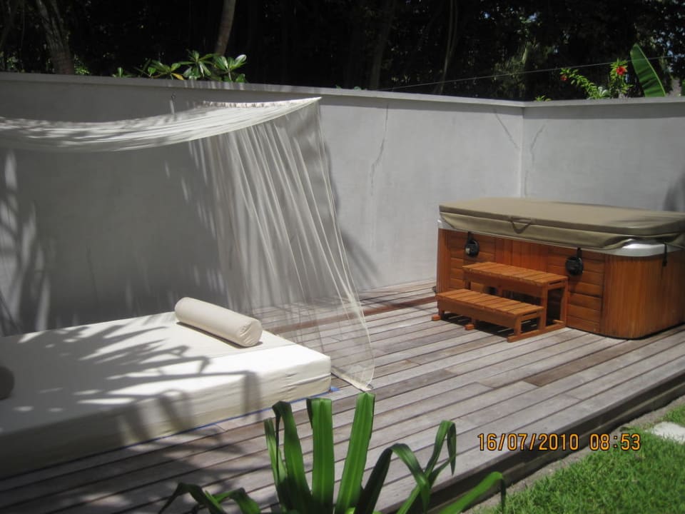 Freiluftbad Kuramathi Maldives