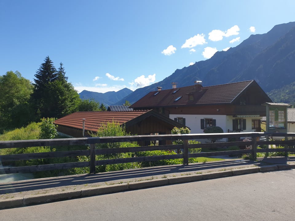 Außenansicht Ferienhaus Hofer im Zugspitzland