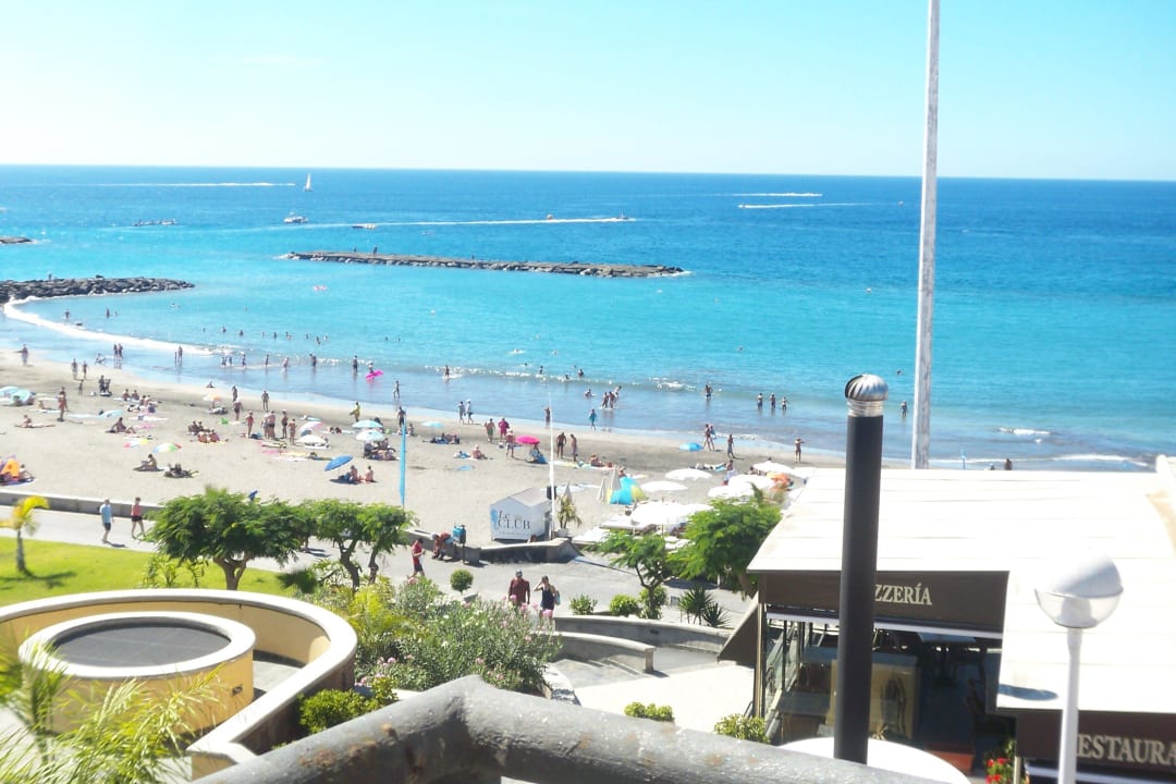 09.00, Frühstücksblick Los Olivos Beach Resort