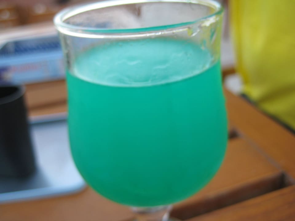 Cocktail (schmeckte nach japanischem Öl) Hotel El Mouradi Djerba Menzel