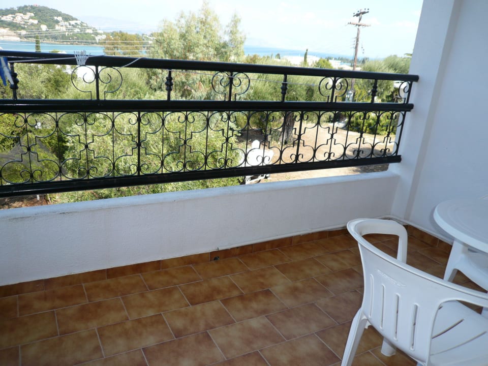 Balkon Zimmer 344 Paradise Hotel Corfu