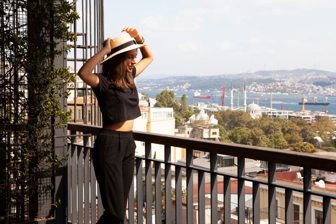 Ausblick Georges Hotel Galata