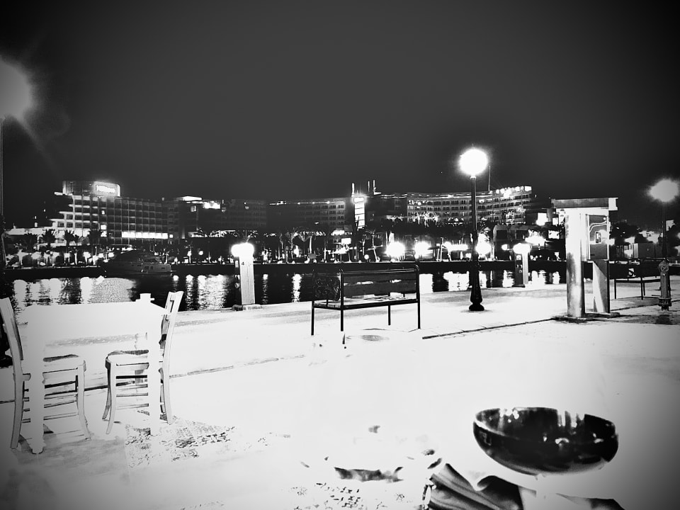 Ausblick Hilton Hurghada Plaza