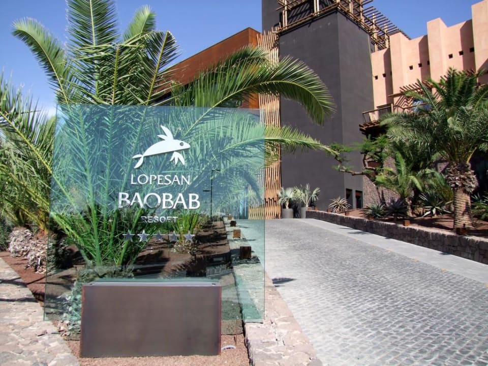 Eingangsbereich vom Hotel Lopesan Baobab Resort