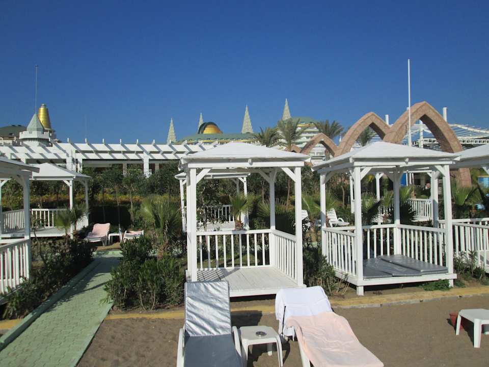 Sonnen schutz am strand Hotel Delphin Imperial