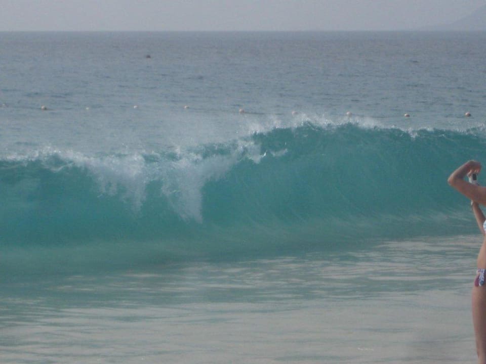 Riesenwellen Hotel Riu Funana