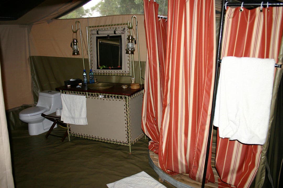 Sanitär im Zelt Sayari Camp