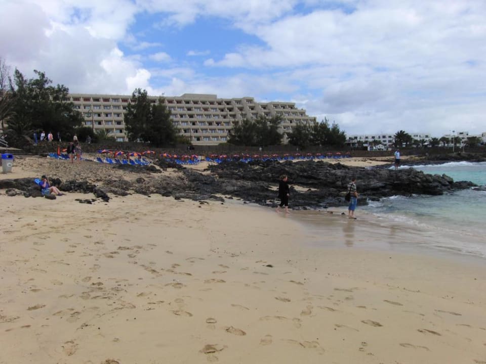Strand bzw. Badebucht Hotel Grand Teguise Playa