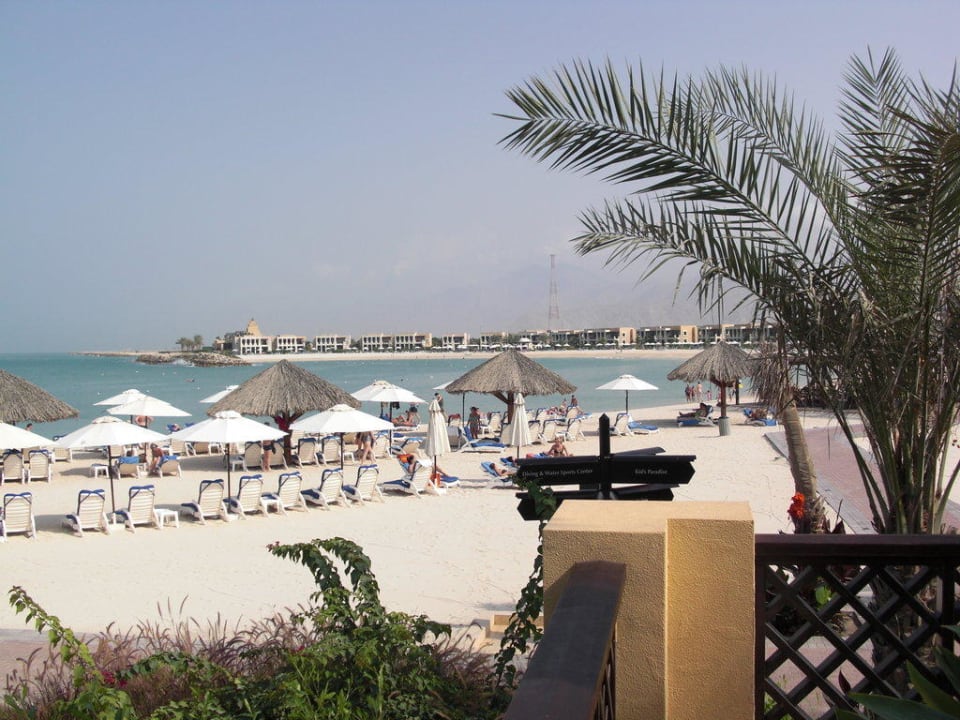 Blick auf den Strand Rixos Al Mairid Ras Al Khaimah