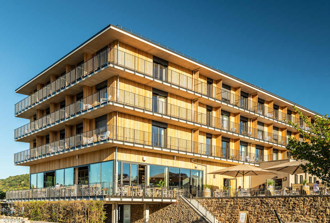 Außenansicht PAPA RHEIN - Hotel & Spa