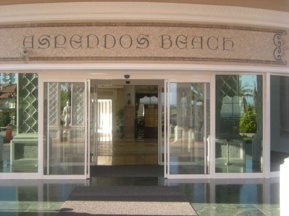 Eingang Trendy Aspendos Beach Hotel