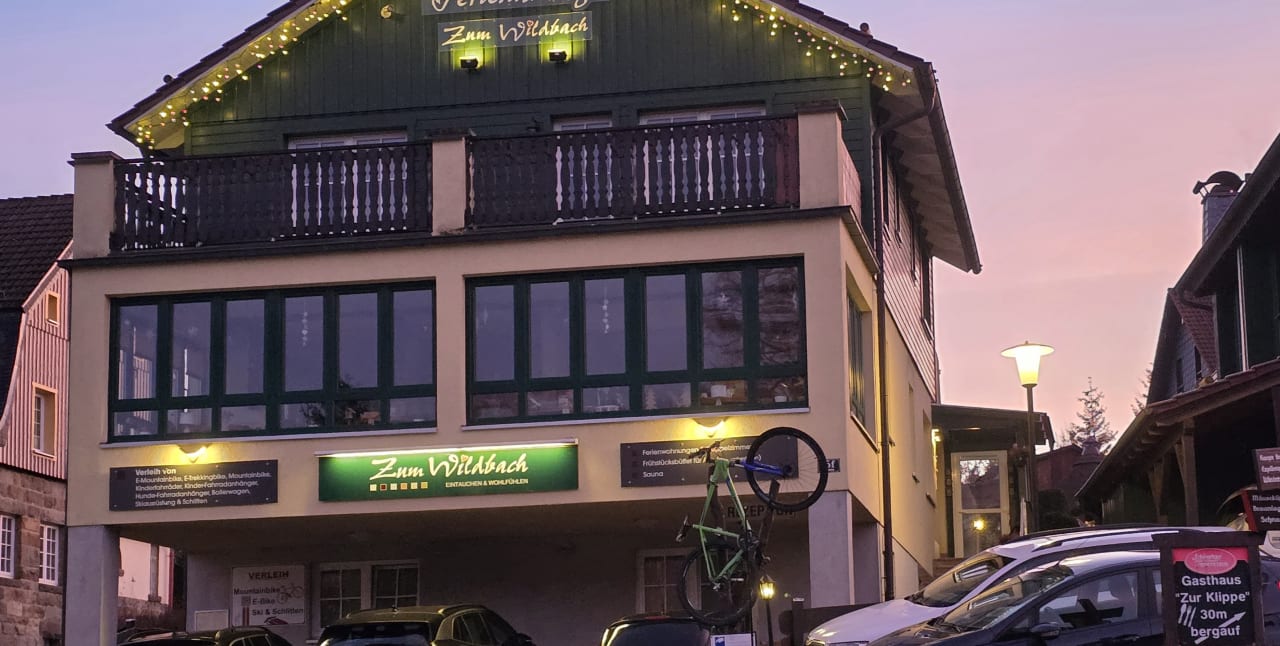 Außenansicht Ferienanlage Zum Wildbach Schierke