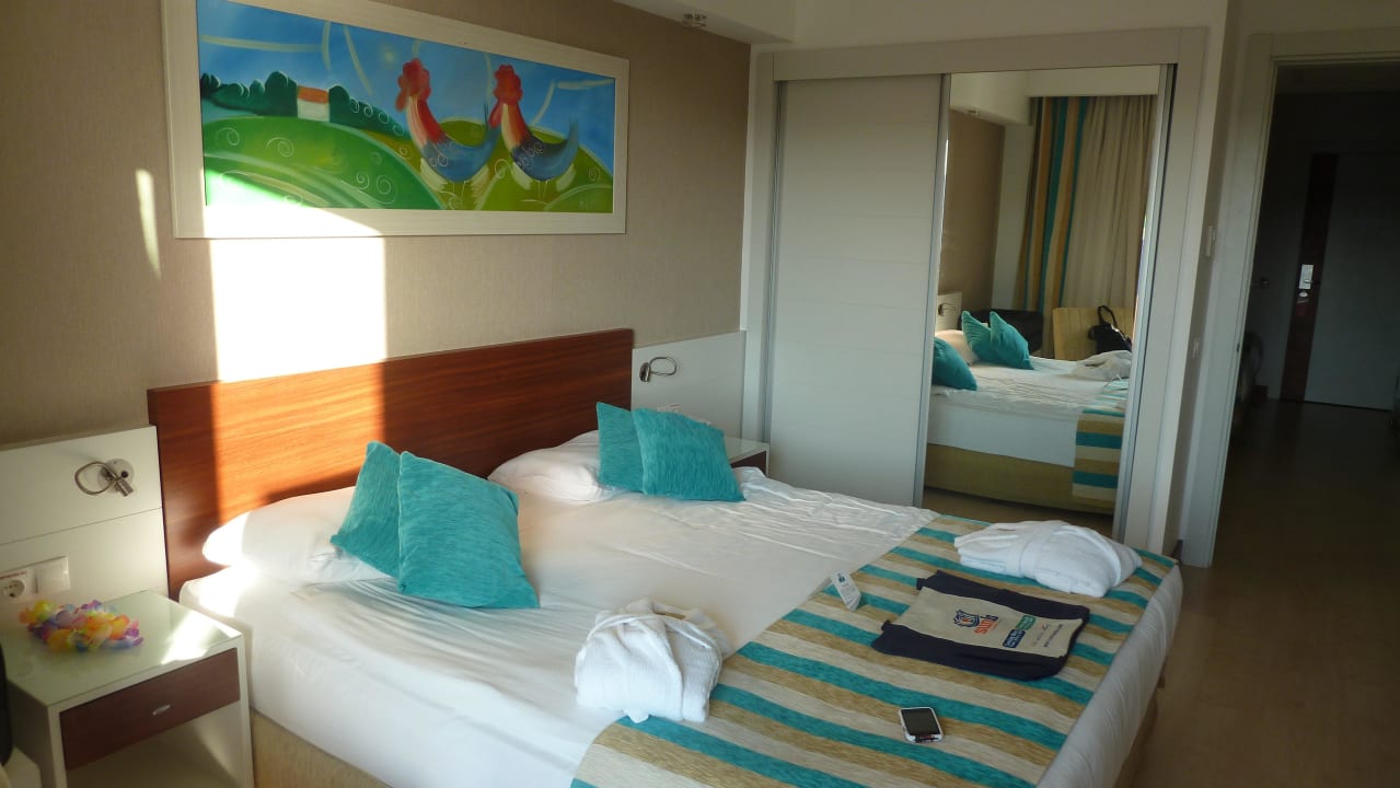 Unser Zimmer Sunis Evren Beach Resort Hotel & Spa