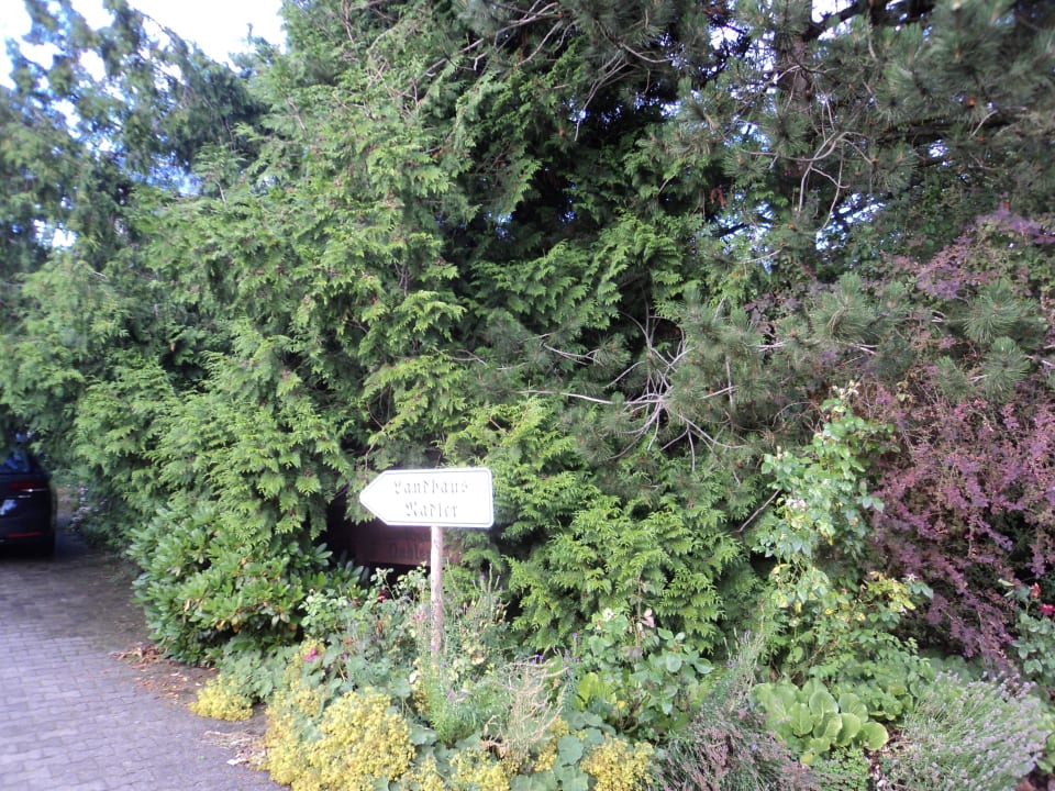 Bild von der Straße aus Landhaus Nadler