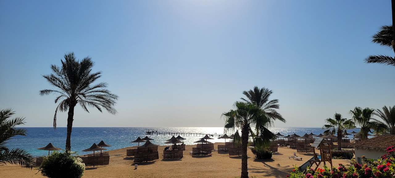 Ausblick Wadi Lahmy Azur Resort