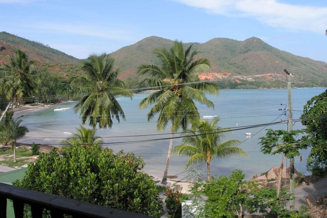 Sea View Lodge, Blick über die Anse Possession Sea View Lodge