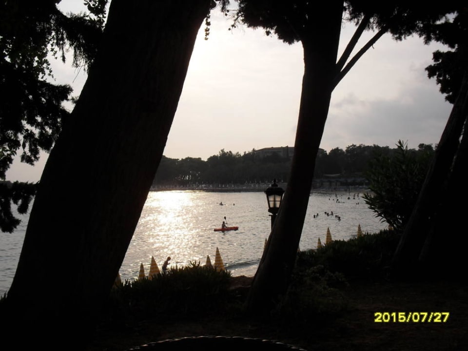 Der Abend am strand Incekum Su Hotel