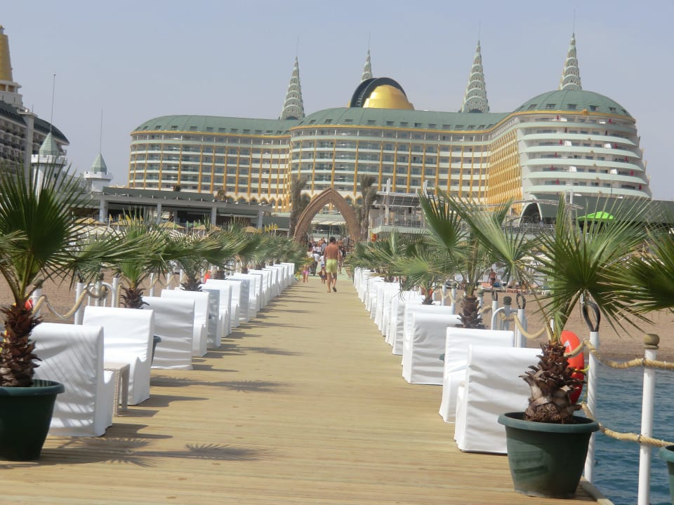 Ansicht von der Barinsel  zum Hotel Hotel Delphin Imperial